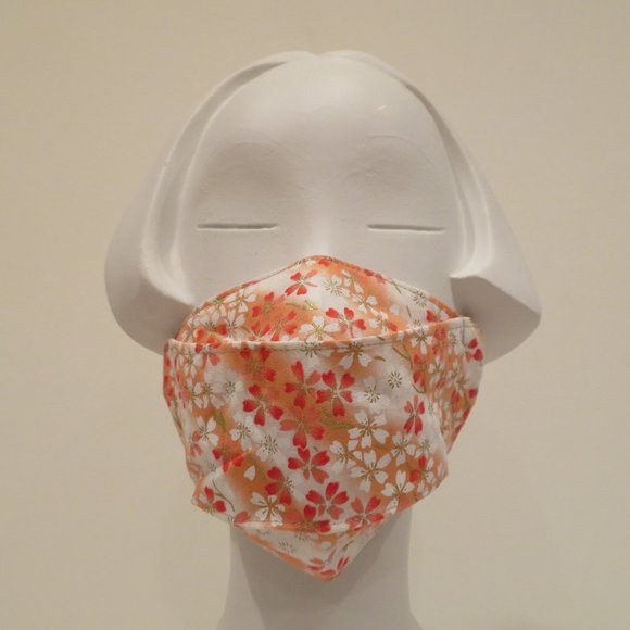 Women Cotton Face Mask Filter Triple Layer Reusable Washable Adjustable No Wire - Picture 1 of 2